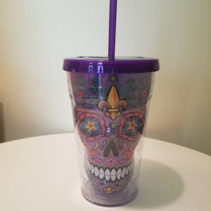 NWT Cool Gear 18oz Chiller Tumbler Sugar Skull